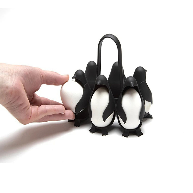 Miniatura 4 de Soporte organizador huevos pingüino B-13